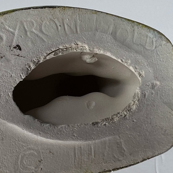 Vintage Hand Painted Byron Molds 1973 Ceramic Sheep In The Pasture Figurine - Picture 8 of 10